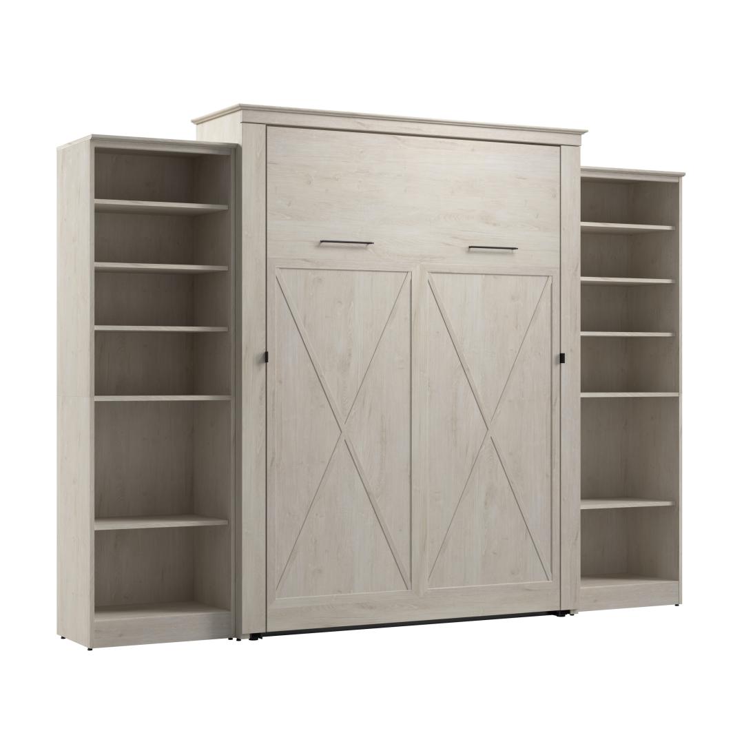 Queen Murphy Bed with Closet Organizers (119W)
