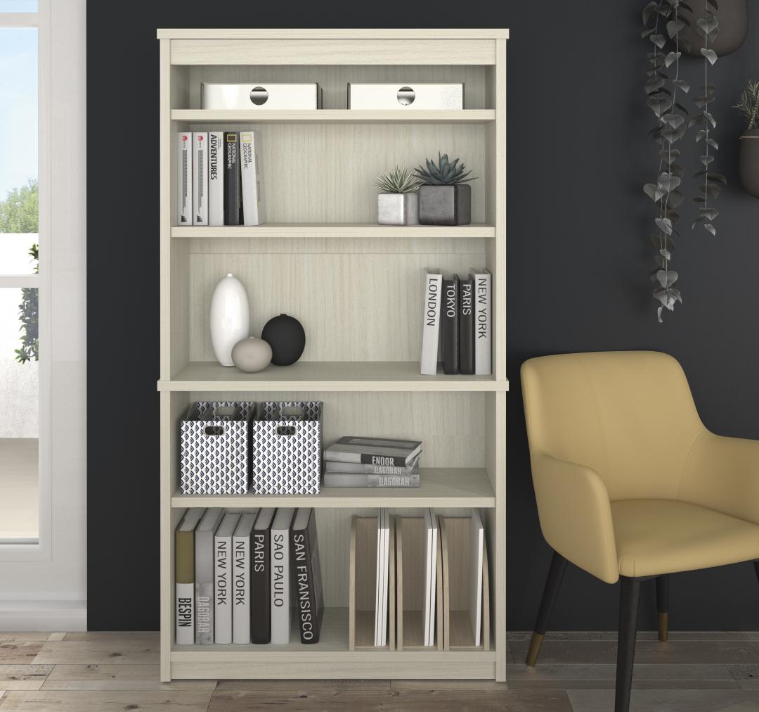 Paulo 4 shelf sales bookcase