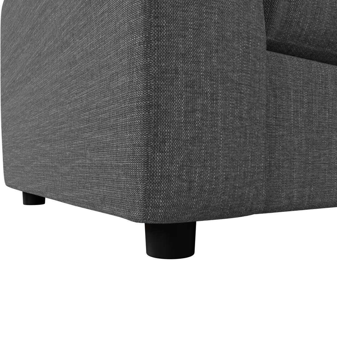 FORTUNA sillón relax reclinable manual en tejido de poliéster MARRÓN -  003956