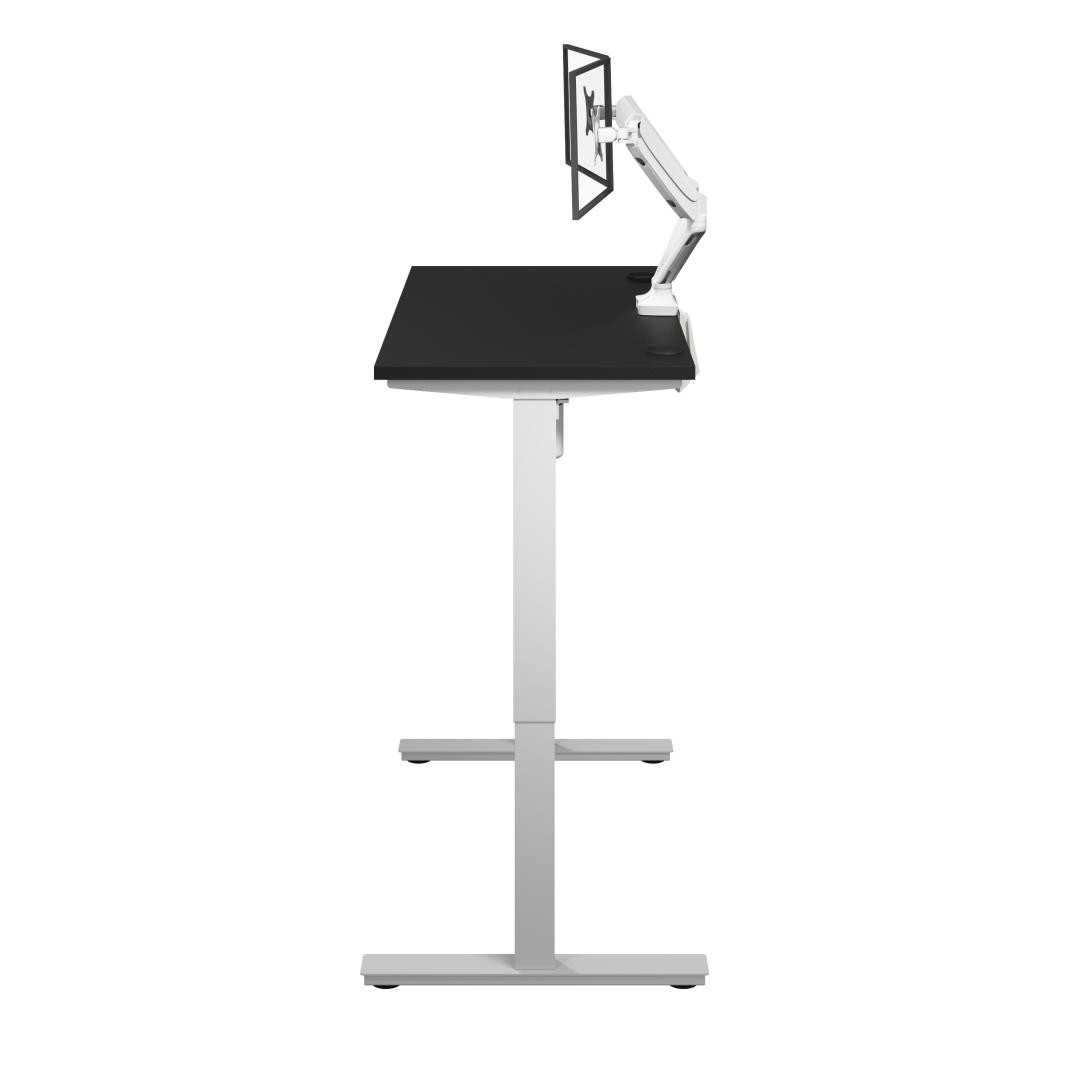 Upstand 48W x 24D Standing Desk with Dual Monitor Arm | Bestar